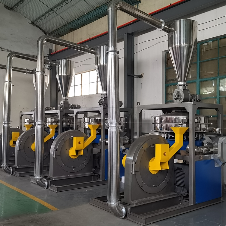 PE PP Plastic Pulverizer Powder Grinder Machine