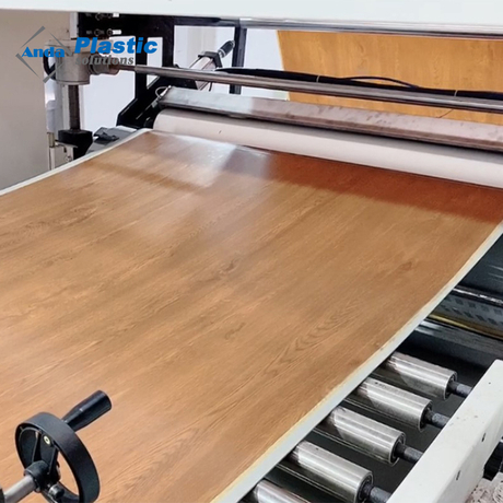 Ligne de production de feuilles de PVC