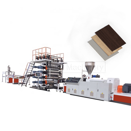 Ligne de production de feuilles de PVC