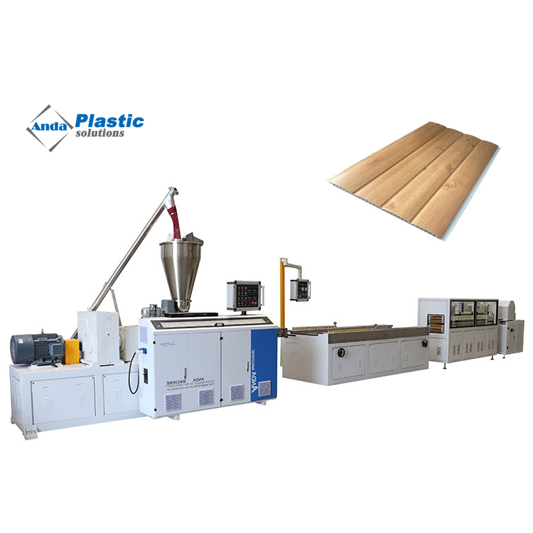 Linha de extrusão de painel de parede de PVC